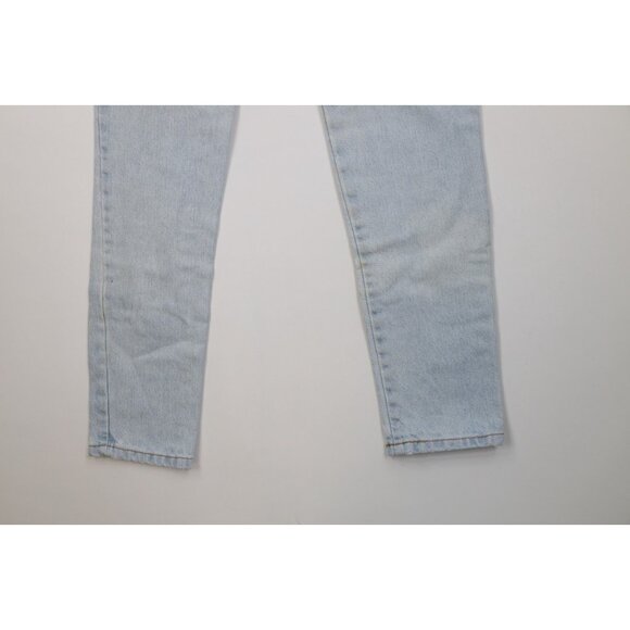 Vintage 90s Streetwear Womens 3 Distressed Relaxed Fit Tapered Denim Jeans USA - Picture 15 of 16